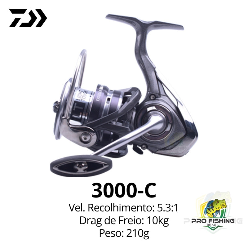 Novo Molinete Daiwa Exceler LT - Super Leve e Ristente - Frete Grátis