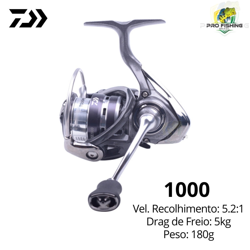 Novo Molinete Daiwa Exceler LT - Super Leve e Ristente - Frete Grátis