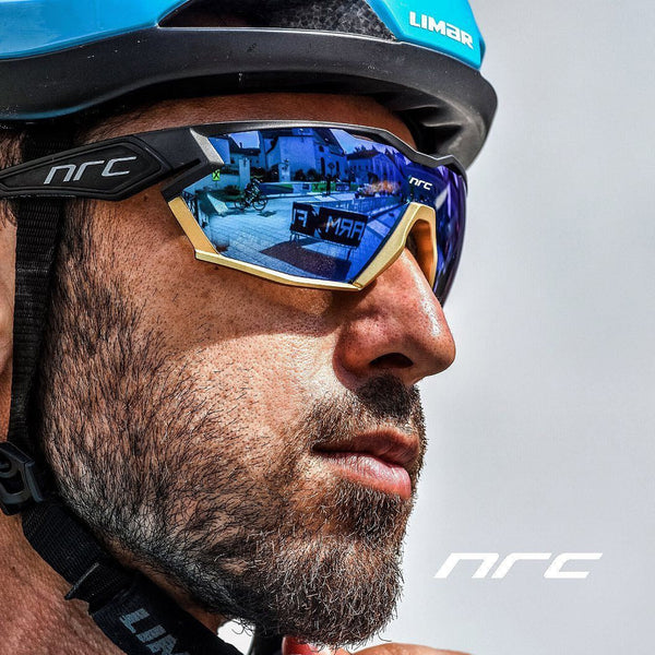 Cópia de Óculos de Ciclismo Italiano NRC TR90 com 3 lentes – Proteção UV400+